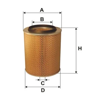 Фільтр повітря - фільтруючий елемент (x295) 93351EWIX WIX FILTERS 93351E