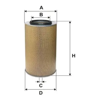 Повітряний фільтр 93369EWIX WIX FILTERS 93369E