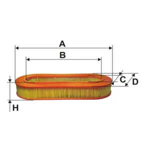 Повітряний фільтр WA6009WIX WIX FILTERS WA6009