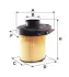 Фільтр повітряний WIX FILTERS WA6033 (фото 1)
