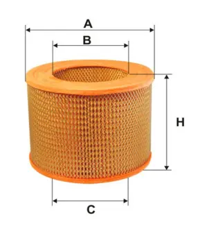 Повітряний фільтр WA6482WIX WIX FILTERS WA6482