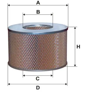 Фільтр повітряний WIX WIX FILTERS WA6505