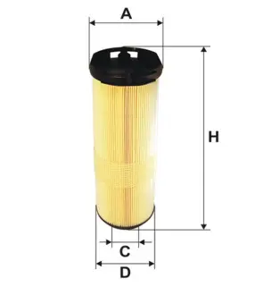 Фільтр повітряний MB C-class (W203) 2.0-2.2CDI 00-07 WIX FILTERS WA9510