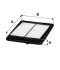 Фільтр повітряний WIX WIX FILTERS WA9898 (фото 1)