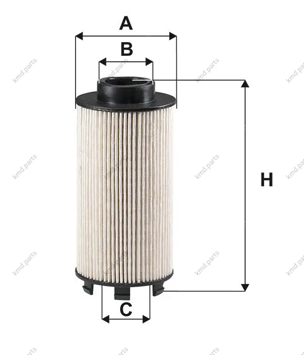 Фільтр паливний MB Actros/Atego OM936.912/OM936.973 11- WIX FILTERS WF10387 (фото 1)