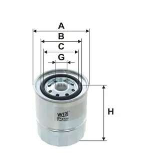 Фільтр палив. NISSAN SUNNY /PP904 (WIX-FILTERS) WIX FILTERS WF8100