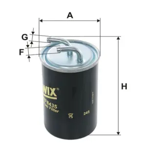 Фільтр паливний Mitsubishi Lancer VIII/ Outlander II 2.0 DI-D 07- WIX FILTERS WF8435