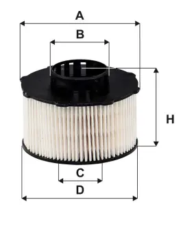 Фільтр паливний WIX WIX FILTERS WF8539