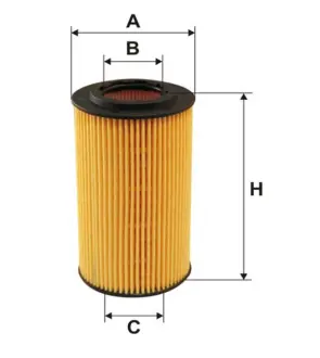 Фільтр масляний MB C-Class/E-Class/S-Class 2.4-3.7 (M112)/4.3-5.4 (M113)/2.5-3.5 (M272) WIX FILTERS WL7009