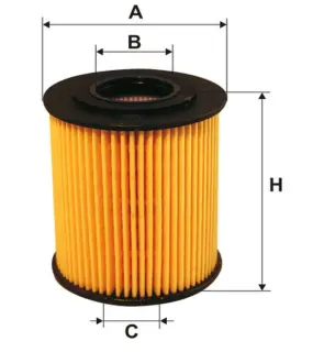 Фільтр масляний BMW 3 (E46)/5 (E39)/7 (E38)/X5 (E53) 3.0D (M57) 94-07 WIX FILTERS WL7283
