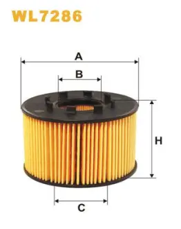 Фільтр масляний Ford Transit 2.0 TDCi 00-06 WIX FILTERS WL7286