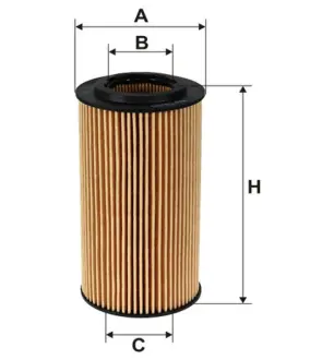 Фільтр масляний Audi A3/A4/A6/Q3/VW Golf V/VI/Passat 2.0 FSI 04- WIX FILTERS WL7504