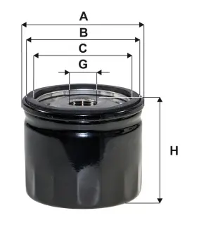Фільтр масляний Ford Focus/Transit Connect/Tourneo Connect 1.0/1.5EcoBoost 13- WIX FILTERS WL7559