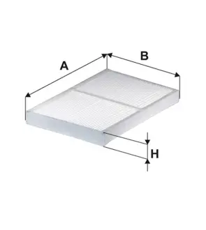 Фільтр кабіни WP10328WIX WIX FILTERS WP10328
