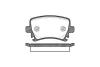 Гальмівні колодки зад. Caddy III/Golf V/Audi A4 03- (Girling) WOKING P11313.00 (фото 1)