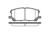 Колодки гальмівні диск. перед. (Remsa) Lexus RX300-330-350 03&gt;08, 08&gt;15 (P11393.00) WOKING P1139300 (фото 1)