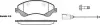 Колодки гальмівні диск. перед. (Remsa) Ford Tourneo connect 1.8 02-13,Ford Transit 2.2 06-14 (P13513.02) WOKING P1351302 (фото 1)