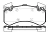Колодки гальмівні диск. перед. (Remsa) Audi A4 A5 A6 A7 A8 17> (P15633.00) WOKING P1563300 (фото 1)