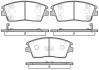 Колодки гальмівні диск. перед. (Remsa) Hyundai Tucson 1.6 15-,Hyundai Tucson 1.7 15- (P17763.02) WOKING P1776302 (фото 1)