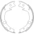 Колодки стоянкового гальма (Remsa) Toyota Avensis >08 Corolla >07 (Z4729.00) WOKING Z472900 (фото 1)