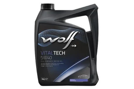 Моторна олива Vitaltech 5W-40, 4л WOLF Wolf 8311192