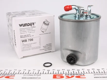 Фільтр паливний MB Sprinter/Vito CDI (з підігрівом))) WUNDER FILTER WB 706