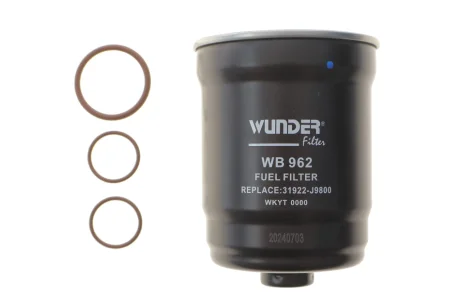 Фільтр паливний Hyundai Kona 1.6 CRDi 18-21 WUNDER FILTER WB 962