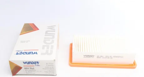 Фільтр повітряний Nissan Micra V 0.9-1.0/1.5DCI 16- WUNDER FILTER WH 964