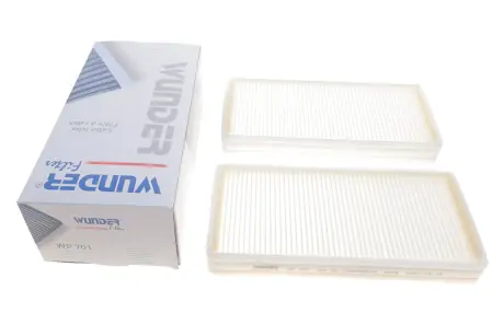 Фільтр салону MB E-class (W210) (к-кт 2шт.) WUNDER FILTER WP 701