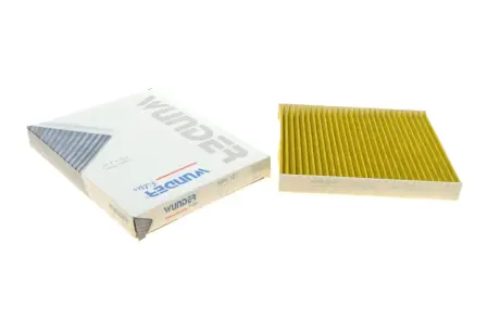 Фільтр салону VW Polo 1.0TSI/Seat Ibiza 1.0 i/1.6 TDI 17- (вугільний) WUNDER FILTER WPK 107