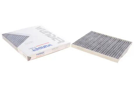 Фільтр салону Hyundai Tucson 04-15/i40 11-/ix35 09-/KIA Rio 05-17/Sportage 94-15 (вугільний) WUNDER FILTER WPK 910