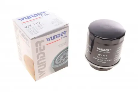 Фільтр масляний VW Golf 1.2/1.4 TSI 07-13/Jetta/Passat 1.4 TSI 07-10 WUNDER FILTER WY 117