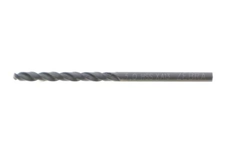 Свердло спіральне по металу, HSS, DIN 338, D3,0 mm, ZEBRA {арт. } WURTH 0624000300