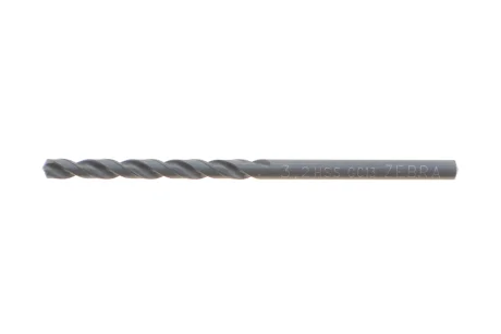 Свердло спіральне по металу, HSS, DIN 338, D3,2 mm, ZEBRA {арт. } WURTH 0624000320