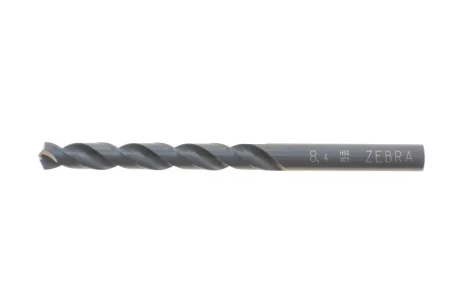 Свердло спіральне по металу, HSS, DIN 338, D8,4 mm, ZEBRA {арт. } WURTH 0624000840