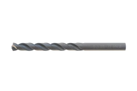 Свердло спіральне по металу, HSS, DIN 338, D9,0 mm, ZEBRA {арт. } WURTH 0624000900