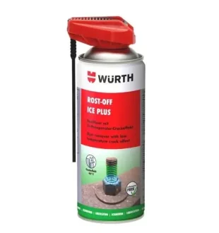 Преобразователь коррозии ROST OFF ICE PLUS, спрей, 400мл WURTH 0893241060