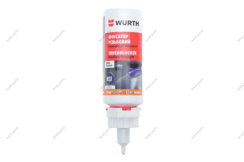 Герметик стопорний сер.міцності DOS-S.50g {арт. 08 WURTH 0893243050 (фото 1)