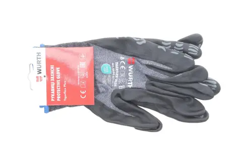 Перчатки с нитриловым покрытием (M) TIGERFLEX PLUS WURTH 0899411018