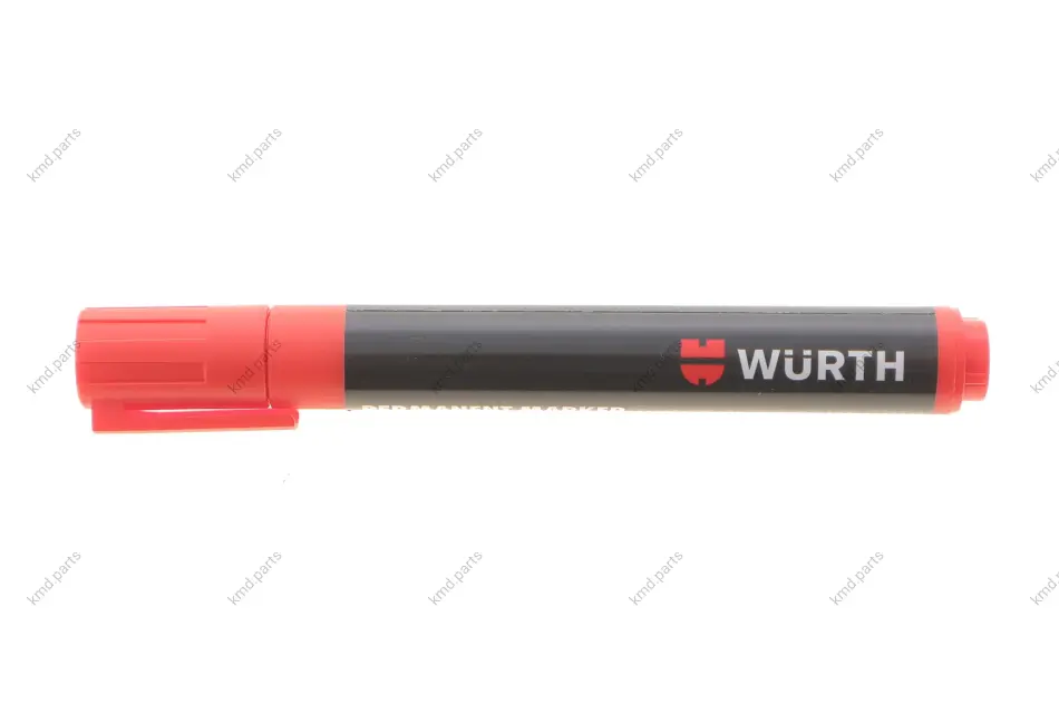 Маркер перманентний чорнильний (червоний))) (1.5-3mm) WURTH 0967915302 (фото 1)