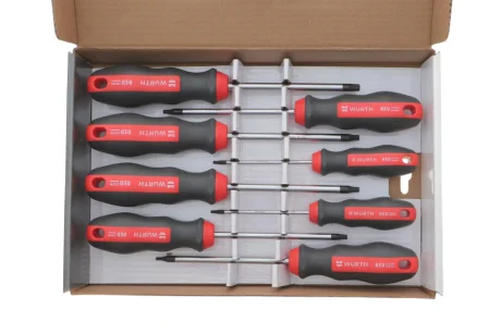 Набор отверток Torx 8 ед.. WURTH 575193480