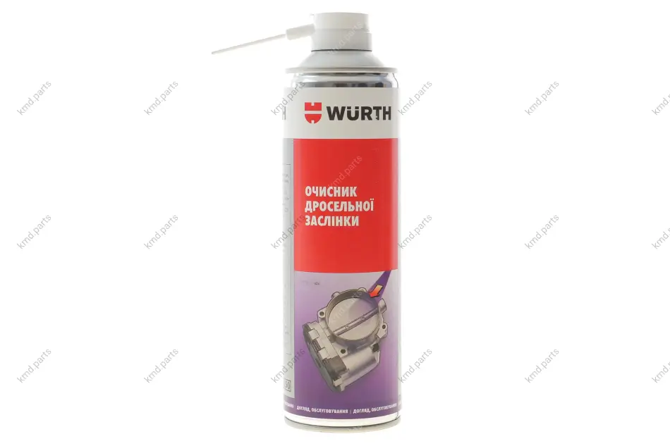 Очисник дросельної заслонки, 500 мл WURTH 5861113500 (фото 1)