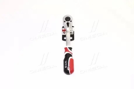 Тріскачка : квадрат 1/2", L= 255 мм, 72T, вигнута ручка [6/24] Yato YATO YT0732
