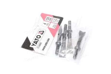Набор из 4 зубил для пневмомолотка. YATO YT-09901