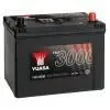 Акумулятор 12В 72Агод./600А YBX3000 SMF (R+ стандартні клеми) 260x174x225 B00 - без монтажного фланця (пусковий) YUASA YBX3030 (фото 1)
