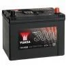 Акумулятор 12В 72Агод./600А YBX3000 SMF (R+ стандартні клеми) 260x174x225 B00 - без монтажного фланця (пусковий) YUASA YBX3030