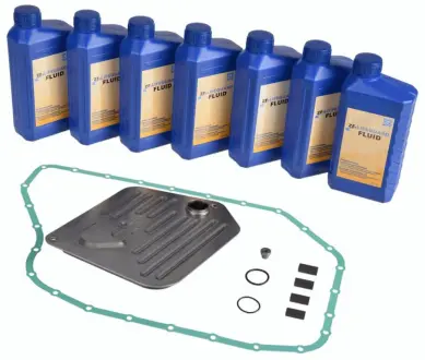 Гідравлічний фільтр коробки передач, з маслом (5 HP 24) AUDI A6 C5, A8 D2 VW PHAETON 3.3D/4.2/6.0 03.94-12.05 1058.298.047 ZF 1058298047