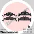 Колодки гальмівні (передні) Audi A4/A5/A6/A7/Q5 15- (Ate-Teves) ZIMMERMANN 22402.160.1 (фото 1)