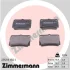 Колодки тормозные дисковые, к-кт ZIMMERMANN 235931501 (фото 2)