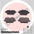 Колодки гальмівні дискові ZIMMERMANN 23623.170.1 (фото 5)